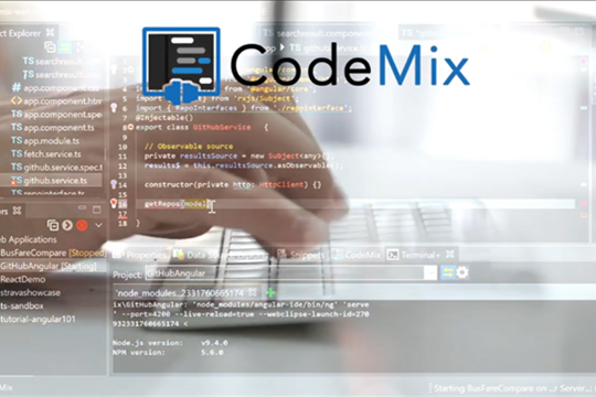 CodeMix中包含的Angular开发功能