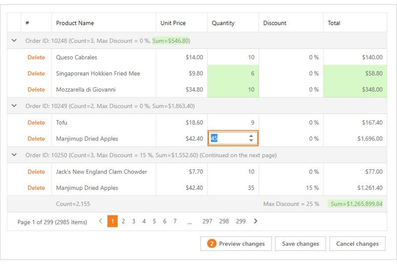 DevExpress ASP.NET Controls v19.2新改变