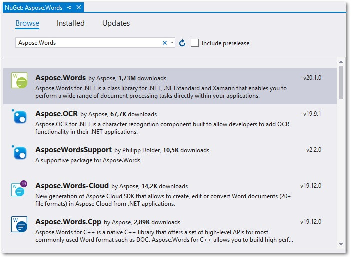 .NET版Word處理控件Aspose.words功能演示：在ASP.NET MVC中創(chuàng)建MS Word編輯器