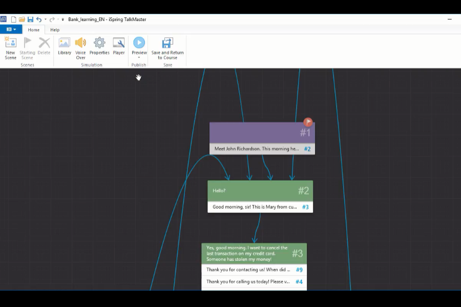 iSpring Suite  視頻教程：如何創(chuàng)建對(duì)話模擬