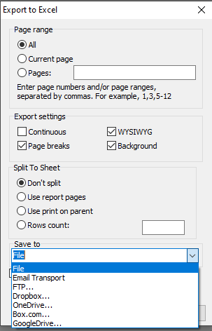 可视化报告生成器FastReport VCL功能指南：从Delphi / Lazarus将报表导出到Excel XML