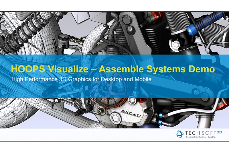HOOPS Visualize裝配系統(tǒng)演示