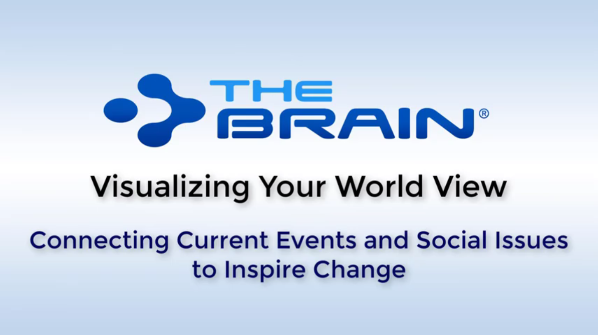 【TheBrain网络研讨会】将当前事件和社会问题联系起来，激发变革