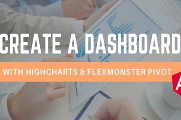 ?Highcharts演示：?Highcharts-flexmonster儀表板