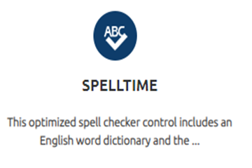 SpellTime v5.0(for .NET C#/WinForm/ASP.NET, 32/64 Bit)