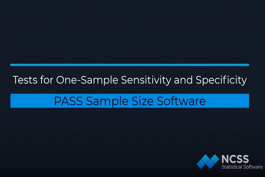 PASS教学示例：用于PASS的一样品敏感性和特异性测试的样品大小计算