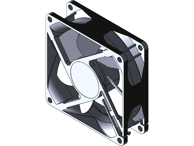 solidworks模型免费下载风扇