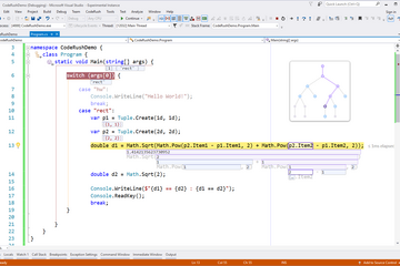 CodeRush for Visual Studio预览：Visualize Code. Intuitively Debug