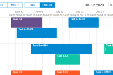 DHTMLX Scheduler预览：日历事件