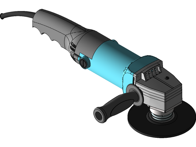 SolidWorks模型免費(fèi)下載：角磨機(jī)