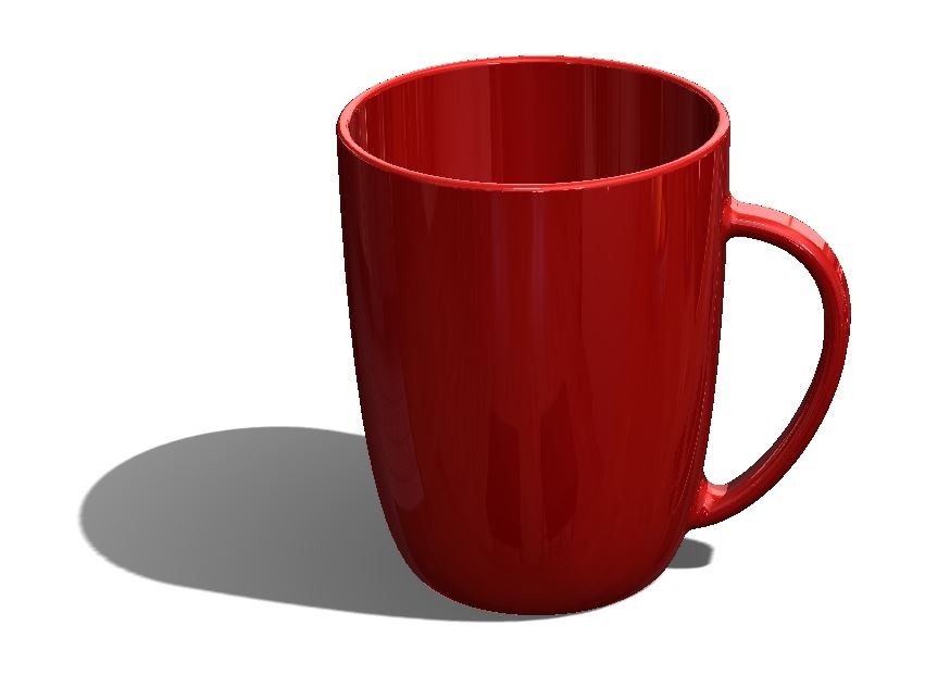 SolidWorks模型免费下载：咖啡杯