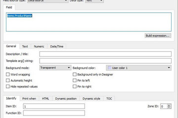 NCReport预览：QT报表设计器字段