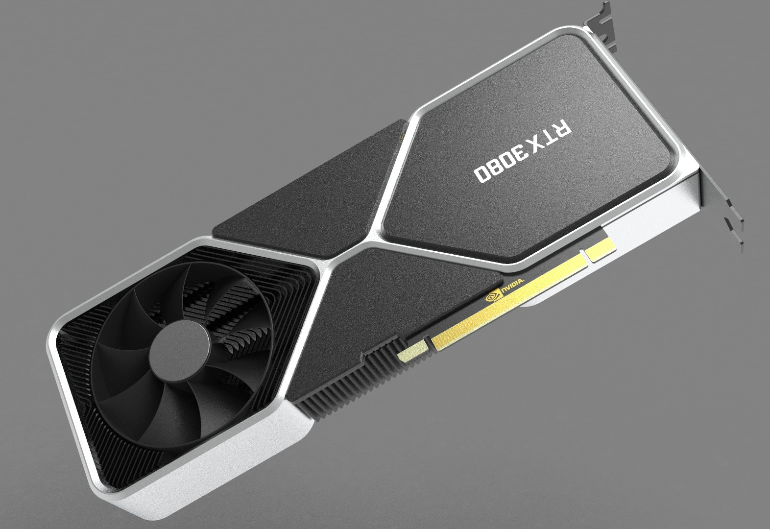 SolidWorks模型免费下载：GeForce RTX 3080显卡