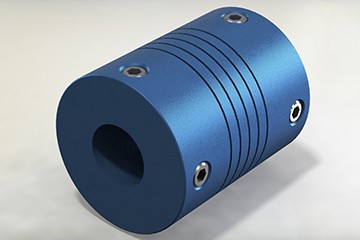 SolidWorks模型免費下載：撓性軸連接器5mm至8mm