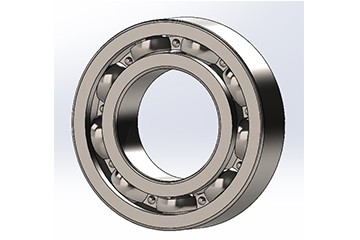 SolidWorks模型免费下载：深沟球轴承（SKF 6005）