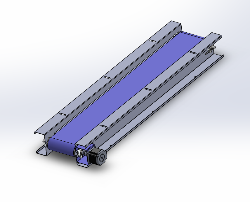 SolidWorks模型免费下载：输送带