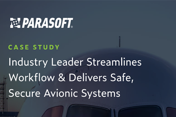 parasoft企业案例：提供安全、可靠的航空电子系统，DO-178C标准验证
