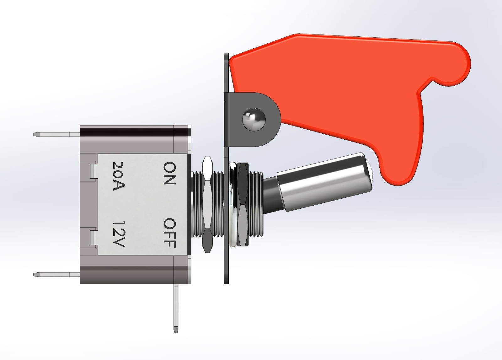 SolidWorks模型免費下載：LED指示燈