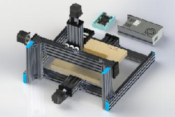 SolidWorks模型免費(fèi)下載：C型鋼數(shù)控銑床