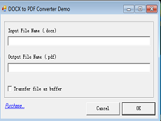 DOCX to PDF Converter v12（for Win64 C/C++/MFC SDK)