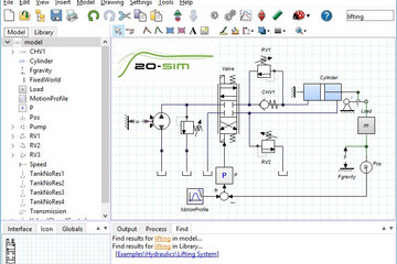 20-sim 預(yù)覽：20-sim-Editor-Hydraulics