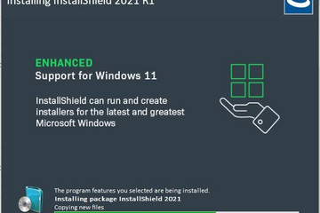 InstallShield預覽：最新Windows兼容