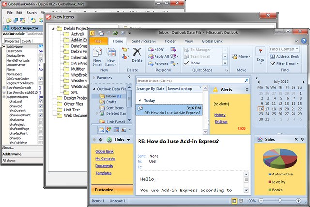Add-in Express for Office and Delphi VCL