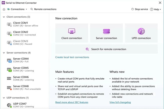 Serial to Ethernet Connector授權購買