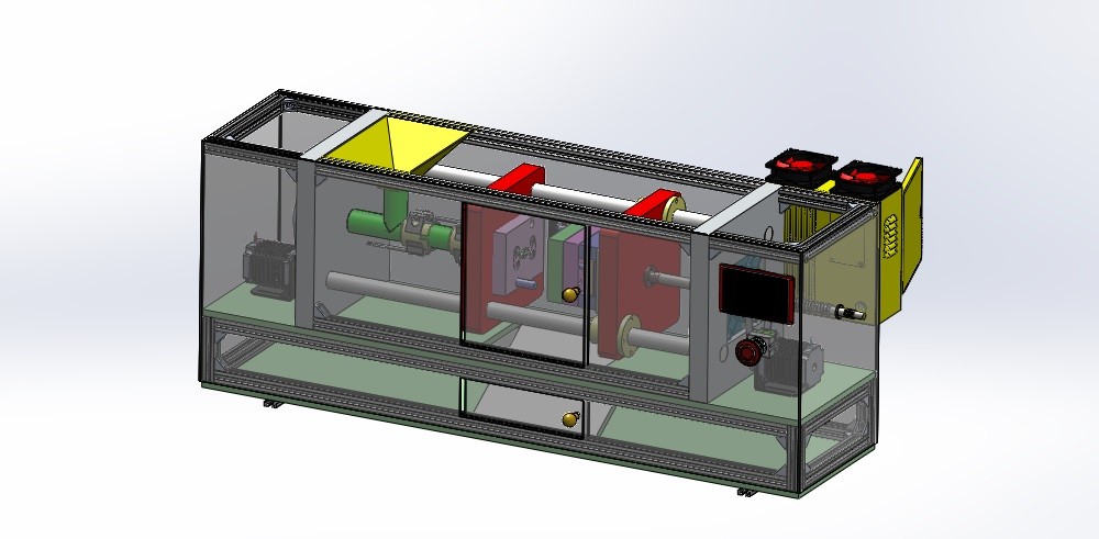 SolidWorks模型免費(fèi)下載：臺(tái)式注塑