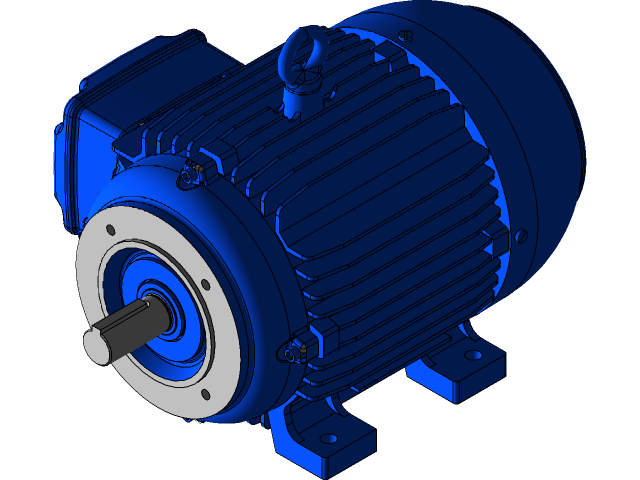 SolidWorks模型免費(fèi)下載：電動(dòng)馬達(dá)