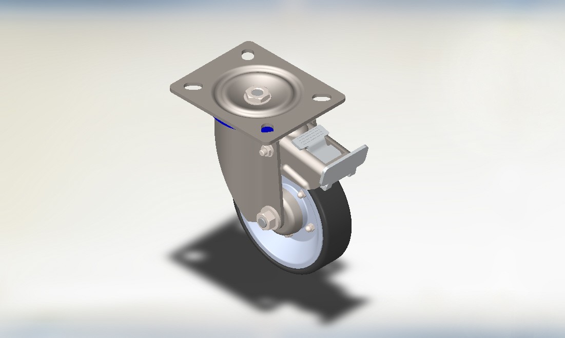 SolidWorks模型免費(fèi)下載：輪子