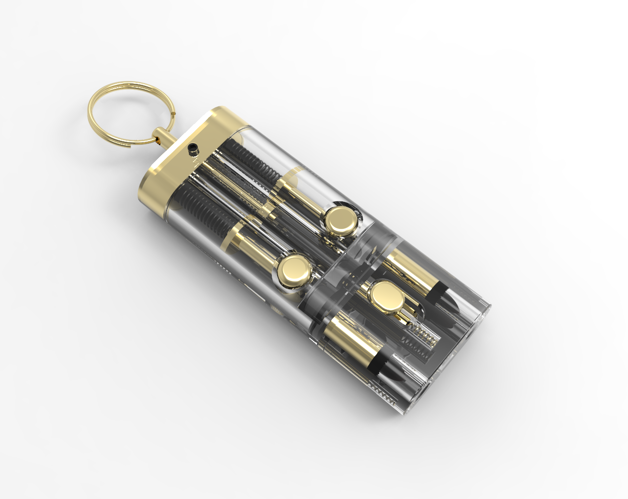SolidWorks模型免费下载：钥匙扣