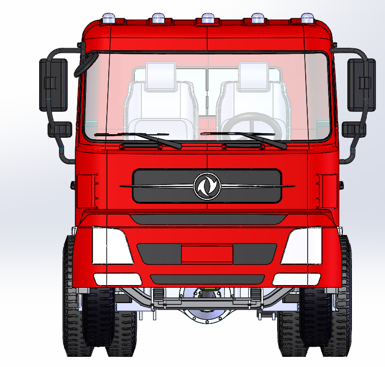 SolidWorks模型免費下載：商用純電動底盤