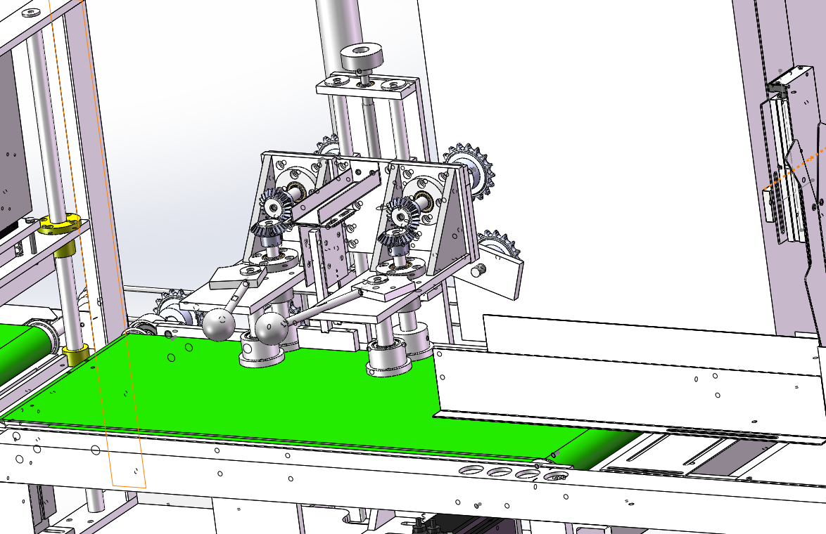 SolidWorks模型免費(fèi)下載：包裝機(jī)