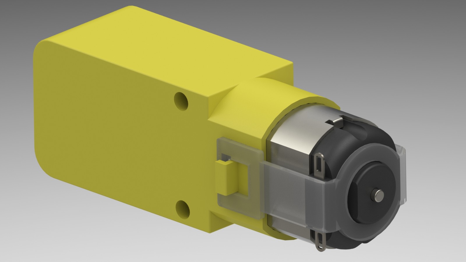 SolidWorks模型免費下載：直流減速電機-單軸