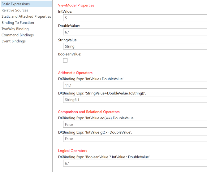 DevExpress WPF示例：MVVM框架 - DXBinding,DXCommand和DXEvent扩展