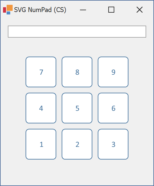 DevExpress WinForms示例：SvgImageBox – 从SVG文件虚拟键盘