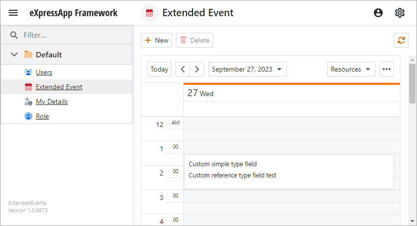 DevExpress XAF示例：如何在Scheduler List View中顯示帶有自定義字段的事件