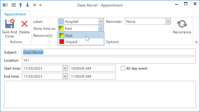 DevExpress WPF示例：Scheduler - 如何實現自定義日程標簽和狀態(tài)