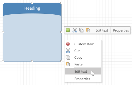 DevExpress WPF示例：DiagramControl - 如何創(chuàng)建自定義上下文菜單