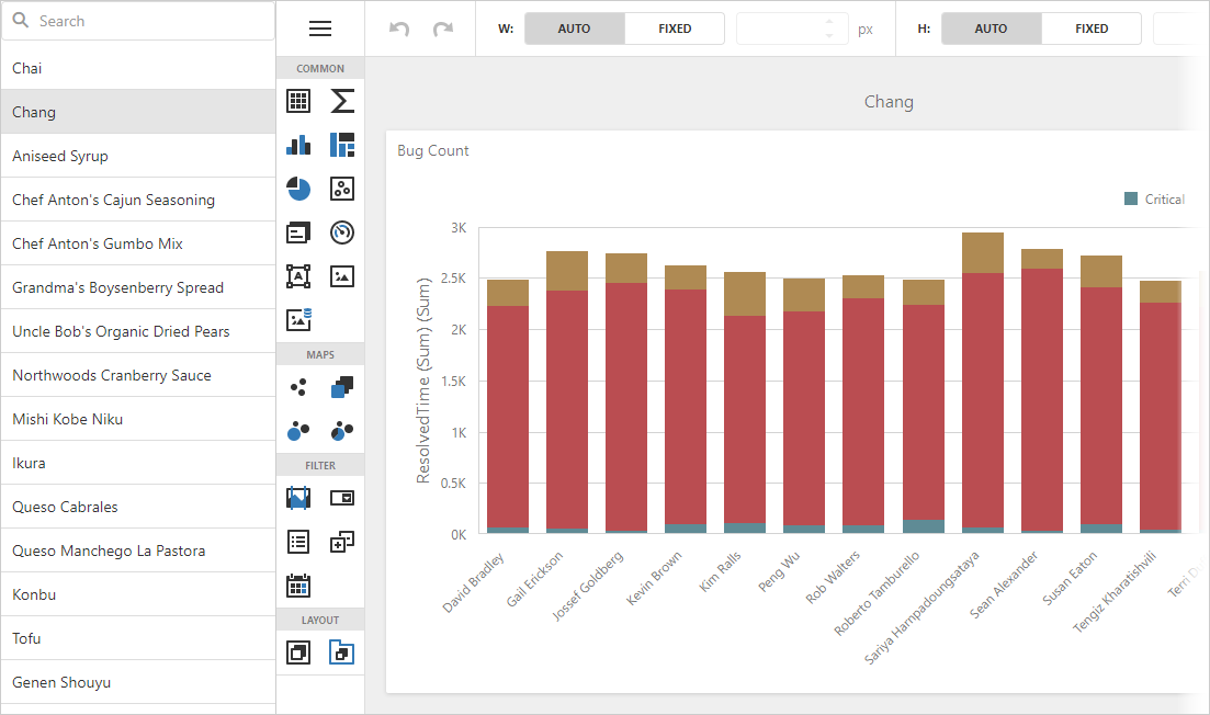 DevExpress ASP.NET Core示例：Dashboard - 如何實現(xiàn)自定義服務和UI來管理儀表板列表