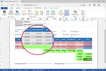 TX Text Control .NET for WPFx33试用版下载