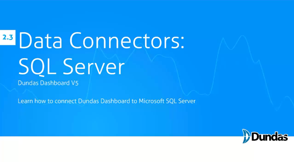 Dundas Dashboard：數(shù)據(jù)庫