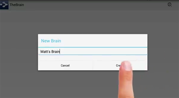 TheBrain for Android 入门视频二：创建Brain用户
