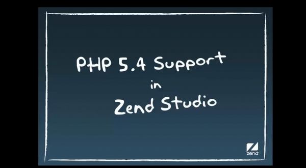 Zend Studio教學視頻之支持PHP 5.4