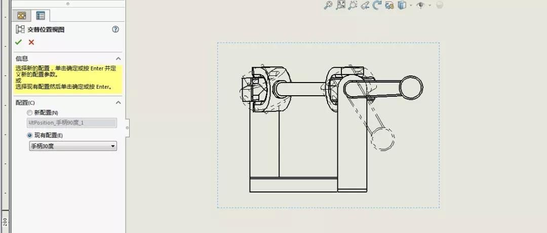 SOLIDWORKS操作视频 |高级建模方式之配置在工程图中的应用