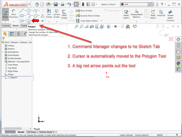 SOLIDWORKS技巧与窍门:在SOLIDWORKS命令搜索中查找新命令