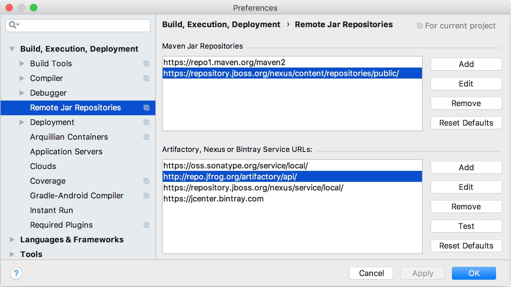 Java开发工具IntelliJ IDEA配置项目系列教程（九）：定义库设置