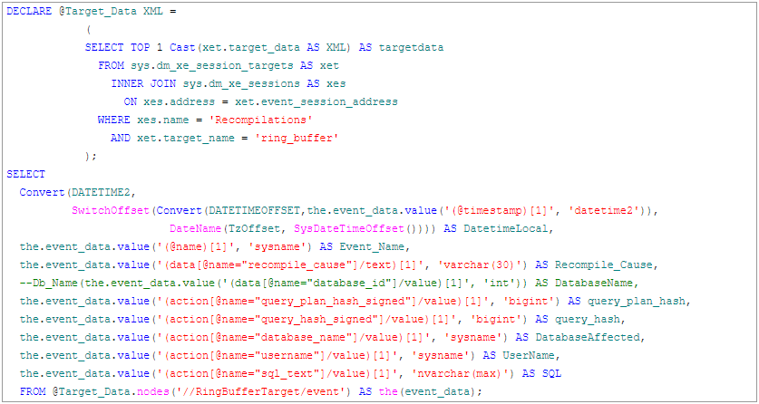 SQL Prompt使用教程：更改过程或触发器中的SET选项将导致重新编译（下）