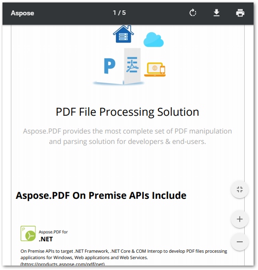 .NET版PDF处理控件Aspose.PDF功能演示：在C#中将HTML文件转换为PDF